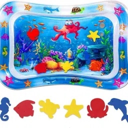 Tummy Time Inflatable Water Play Mat (Water Playmat For Kids)-image-1