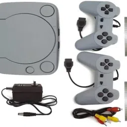 GROZA 64 Classic TV Game Console Inbuilt Game Contra, Super Mario Bros with 2 Cassette NA GB with Contra, Super Mario Bros, F1 Race, Cricket Game-image-89