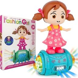 Musical Dancing Girl Doll Activity Play Center Toy 360 Degree Rotating-image-70