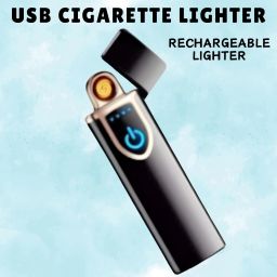 USB Cigarette Lighter for Smoking Windproof Slim Lighter with Fingerprint J294 USB Cigarette Lighter for Smoking Windproof Slim Lighter with Fingerprint J294 Pocket Lighter-image-87