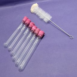 15 ml Rimmed Borosilicate Glass Test Tube-10