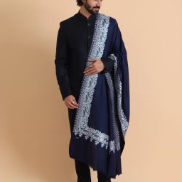Tweedle Acrylic Woven Men Shawl-image-30