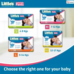 little's Comfy Baby Pants, Standard, Small, 40 Count With 10 Hours Absorption Protection - S image 5