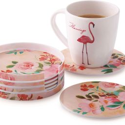 Round PVC Coaster Set-image-46