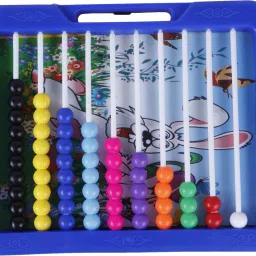 2in1 Classic Counting Slate with writing slate for Kids (Blue)-32