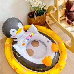 Penguin, inflatable raft Pengui(IND*67), 76x58cm Inflatable Swimming Safety Tube-image-97