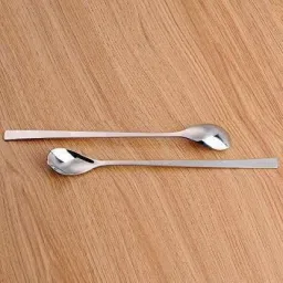 Long Handle Spoon , Food Grade Stainless Steel Stainless Steel Ice-cream Spoon, Coffee Spoon, Dessert Spoon, Tea Spoon Set-image-89