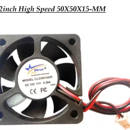 DHRUV-PRO 12V High Spped 50X50X15-MM 2inch 12V Cooling Cabinet Fan Fan Square Cooler-image-57