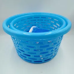 Plastic Plastic Storage Basket | Multipurpose Organizer for Kitchen, Pantry, & Home Storage Basket-image-32