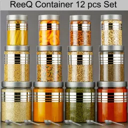 Plastic Grocery Container- 1200 ml, 650 ml, 350 ml-3