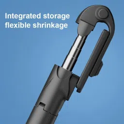 G2L 2 in 1 Wireless Selfie Stick Tripod with Bluetooth Shutter Remote Monopod, Tripod image 4