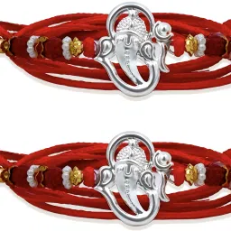 Bracelet SG-22 Silver Rakhi Set-12
