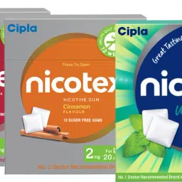 Nicotex 2mg Nicotine Sugar Free Gum to Help Quit Smoking | Multi-Flavour Pack Smoking Cessations-picture-12