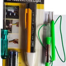3 pcs LED Electric Test Tester Pen Screwdriver Continuity Digital Voltage Tester-18