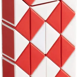 hawkister QiYi Magic Snake Cube (24 Blocks) Wedges Twist Puzzle Fidget Toy image 2