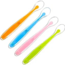 4pcs SootheFeed Baby Feeding Spoon with Supple Silicone Tip - Silicone-picture-12