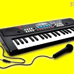 37-Key Musical Piano Keyboard with Microphone 430A1 Song Record Feaure_L805-image-45