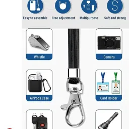 Crysendo Universal Cell Phone Lanyard with Adjustable Strap Combo Set image 4