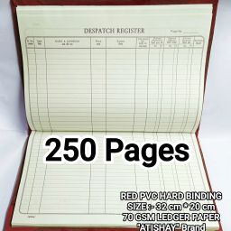 Dispatch Register for Letter Record register (250 Pgs) Dispatch Register for Letter Record register (250 Pgs) 1-Part dispatch register-image-15