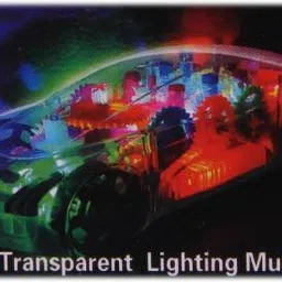 paramount gallery Transparent Musical Concept Racing Car with 3D Flashing LED Lights -A198-picture-36