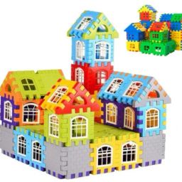 House Building Blocks Learning Educational Toys Gift For Kids (Multicolor)-38