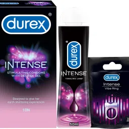 Intense Condom and Lube Lubricant gel and Vibe Ring-image-12