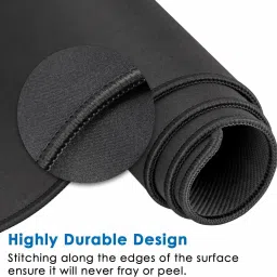 coolcold Gaming Mouse Pad XXL, Extended Large Desk mat, Mousepad for Laptop, Mouse Pads for PC Keyboard with Non-Slip Rubber Base (600mm x 300mm x 2mm) Non Slip Base Mousepad image 3