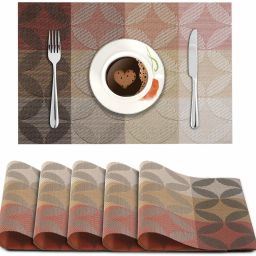 Rectangular Pack of 6 Table Placemat-image-71
