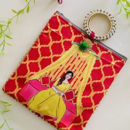 Women Red Potli-image-94
