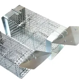 Mouse Trap For catching The Mouse , 1 Big Size & 1 Small Size = 2Pc Trap Cage . Live Trap-48