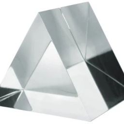 Equilateral Glass Prism - 50mm×50mm×50mm Solid Prism-1