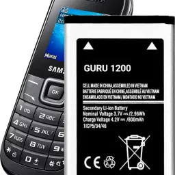 VEHUB Mobile Battery For Samsung Guru 1200 / 800mAh (Premium Quality)-picture-23