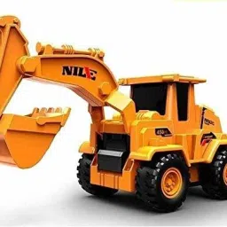 2 in 1 Friction Power Bulldozer Truck Changeable Robot Toy For kids (Robot JCB)-17