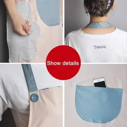 ablue clipper Polyester Home Use Apron - Free Size image 4