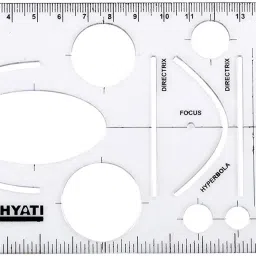 khyati | Designer Set | Fashion Designing Set | Sewing Set | Art & Craft (Set of 3 - 5) Ruler image 3