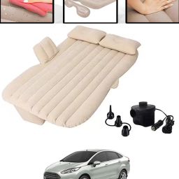 Multifunctional Universal Beige Car Infatable Bed Mettress With Air Pump-105 Multiuse Inflatable Beige Bed For Travel/outdoor Camping/Car/Home-105 Car Inflatable Bed-image-92