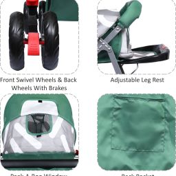 1st step Yoyo Baby With 5 Point Safety Harness And Reversible HandleBar Stroller image 4