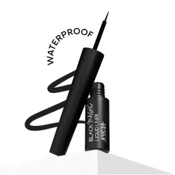 nykaa cosmetics Nykaa Black Magic Liquid Eyeliner - Super Black 01-picture-42