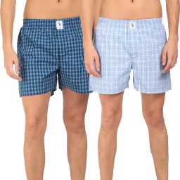 Pack of 2 Checkered Men Boxer-image-43