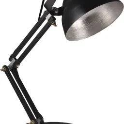 Table / Desk lamp with Adjustable arm for Office and Home Decor Color Black Study Lamp-15