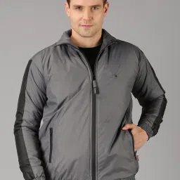 Men Solid Biker/Riding Jacket-image-86
