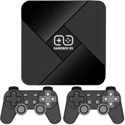 PTCMart G5 Gamebox Video Console Retro Games Hd 4K With Tv Android Wireless Controller 64 GB with CPS FC GB GBA GBC MD SFC N64 PS1 ATARI, 30,000+ built-in games-picture-37
