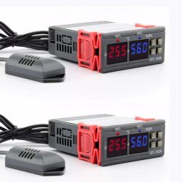 shockley STC-3028 Temperature Humidity controller Thermometer Hygrometer (2 Piece) Multipurpose Controller-14