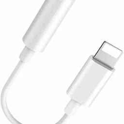 Hespa White 3.5mm AUX Audio Adapter | Lightning Port Converter Cable Phone Converter-32