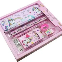 Stationary Kit for Girls Pencil Pen Book Eraser Sharpener Stationary Kit Pencil-image-7