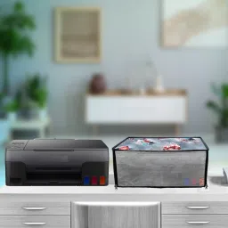 HomeStore-YEP For Canon Pixma Ink Efficient G3020 Blue Flower Printer Cover image 3