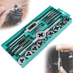 REPAIR-KIT-1 Metric Tap and Die Set Thread M3 to M12 Screwdriver Bit Set-14
