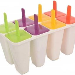 Multicolor Plastic Ice Cube Tray (Pack of1) Multicolor Plastic Ice Cube Tray-image-5