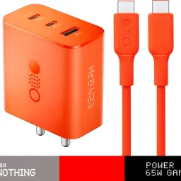 Safa 65 W Power GaN 3 A 3 Port Mobile Charger with Detachable Cable-image-67
