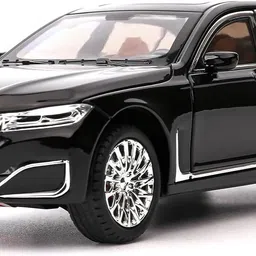 arniyavala 1:24 Diecast BMW 7 Series 760Li Metal Pull Back Car With Sound And Light-picture-19
